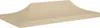 vidaXL Partyzelt-Dach 6x3 m Beige 270 g/m² Produktbild-Vorschau 1