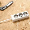 BACHMANN stekkerdoos "SELLY", 3-voudig, wit Productafbeelding-voorbeeld 4