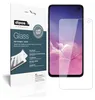A product packaging for a screen protector is shown next to a smartphone. Náhľad obrázku produktu