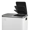 SVITA TM2X15  Treteimer 30 Liter 2x15L weiß Abfalleimer Produktbild-Vorschau 6