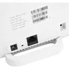 The back of a white 4G WiFi router showing ports and a label with product information. Náhled obrázku produktu