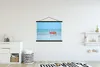 MuchoWow® Textilposter Vier Flamingos stehen am Strand Produktbild-Vorschau 2