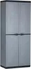 Kunststoffschrank Jolly 68 cm x 166 cm x 39 cm Dunkelgrau, Produktbild-Vorschau 9