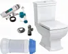 Kerra | WC compatto - 65x35x79,5 cm - Bianco - Con Anteprima dell’immagine prodotto 1