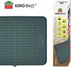 Geschirrtrocknungsmatte Silikon 42X33Cm Grau Kinghoff Produktbild-Vorschau 7