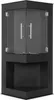 Moritz Ethanol Kamin Wandkamin I 95 x 58 x 39 cm Eckkamin I Produktbild-Vorschau 5