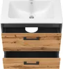 Waschbeckenunterschrank Vicco Lanco Anthrazit/Goldkraft Produktbild-Vorschau 6