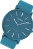 Oozoo Armbanduhr blau Leder C9878 Vintage Series Damen Produktbild-Vorschau 1