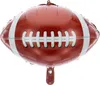 Folienballon American Football Shape braun-weiß 69 x 62 cm Produktbild-Vorschau 3