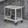 Servierwagen da esterno 'Bard' con 5 Haken Stahl 72 x 77 x Anteprima dell’immagine prodotto 2