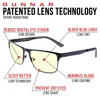Gunnar Optiks Pendleton, Uni , Prostokąt, Klasyka, Czarny, Podgląd zdjęcia produktu 10