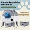 Selbstreinigende Katzentoilette 76L XXL Katzenklo mit Produktbild-Vorschau 11