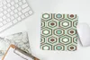 MuchoWow® Mauspad Mousepad Retro - Honigwabe - Blau - Braun Produktbild-Vorschau 6