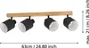 EGLO Deckenlampe Batallas, Deckenleuchte, Deckenstrahler Produktbild-Vorschau 5