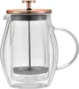 Thermal-Kolben-Kaffee-/Teeinglas 600Ml Klausberg Kb-7722 Produktbild-Vorschau 1