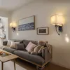 ZMH 2pcs LED lampada da parete camera da letto soggiorno Anteprima dell’immagine prodotto 3