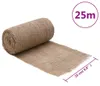 vidaXL Tissu de jute 0,25x25 m 100% jute 200 g/m Voir les images du produit 7