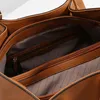 L.CREDI Schultertasche Umhängetasche Ebony Shopper Cognac Produktbild-Vorschau 7