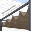 Zamienny dach do pergoli 2,85 x 2 m, wodoodporny, chowany Podgląd zdjęcia produktu 5