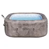 An inflatable hot tub filled with water, shown from a front-facing angle on a white background. Produktbild-Vorschau