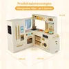Cucina per bambini COSTWAY, cucina ad angolo con 22 Anteprima dell’immagine prodotto 3