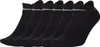 A pack of six black Nike no-show socks arranged diagonally. Produktbild-Vorschau