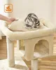 FEANDREA Kratzbaum, L Katzenbaum, mit 2 Häuschen, 80 cm, Produktbild-Vorschau 5