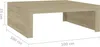 vidaXL Couchtisch Sonoma-Eiche 100x100x35 cm Holzwerkstoff Produktbild-Vorschau 8