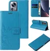 Handyhülle für Xiaomi 12 Pro Floral Blumen Schmetterling Produktbild-Vorschau 1