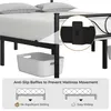 Yaheetech rama łóżka metalowe łóżko dla 160 x 200 cm rama Podgląd zdjęcia produktu 6