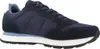 A side view of a blue sneaker on a white background. Produktbild-Vorschau