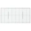 Gabione mit Deckel 400x50x200 cm Verzinktes Eisen Produktbild-Vorschau 3