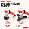 HECHT 1445 Freischneider Elektro | mit Tragegurt | 25,5 und Produktbild-Vorschau 10
