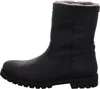 A side view of a black winter boot. Anteprima dell’immagine prodotto