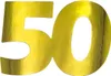 Oblique Unique XXL Konfetti Zahl 50 Deko für goldene Produktbild-Vorschau 3