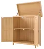 Geräteschrank wetterfest, Gartenschrank Tannenholz, Produktbild-Vorschau 3