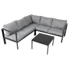 SVITA MISSOURI Gartenlounge 4tlg. Outdoor Sofa Set aus Produktbild-Vorschau 9