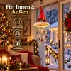 LED Weihnachtsmütze Hängelampe, Weihnachtsmann Mütze mit Produktbild-Vorschau 2