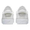 The back view of a pair of white Nike Court Legacy Lift sneakers on a white background. Náhled obrázku produktu