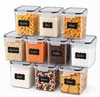 Contenitori per alimenti Relaxdays, set da 10, capacità 1,6 Anteprima dell’immagine prodotto 1