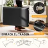 HOMCOM Massageliege 2 Zonen Klappbar Höhenverstellbar Produktbild-Vorschau 6