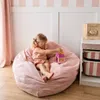 Flumi kinderpoef van corduroy met speelgoedopslag en Productafbeelding-voorbeeld 8