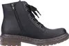 Rieker donna stivaletto stringato con zip suola trasparente Anteprima dell’immagine prodotto 2