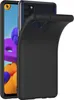 A black silicone phone case is shown partially covering a smartphone. Anteprima dell’immagine prodotto