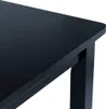 vidaXL Tavolo da pranzo nero 114x71x75 cm in legno Anteprima dell’immagine prodotto 10