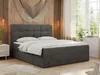 A bedroom scene with a bed as the main focus, decorated with a macrame wall hanging and plants. Produktbild-Vorschau