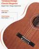 Gitara klasyczna VEVOR, 900 mm, zestaw startowy dla Podgląd zdjęcia produktu 5