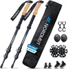 NORDMUT® Wanderstöcke Teleskop – Nordic Walking Stöcke Produktbild-Vorschau 1