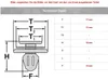 10x Innen Verkleidung Befestigungs Clip mit Dichtung für Produktbild-Vorschau 2