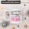 Trendation - Tasse Beste Freunde "Du bekloppt, ich Produktbild-Vorschau 3